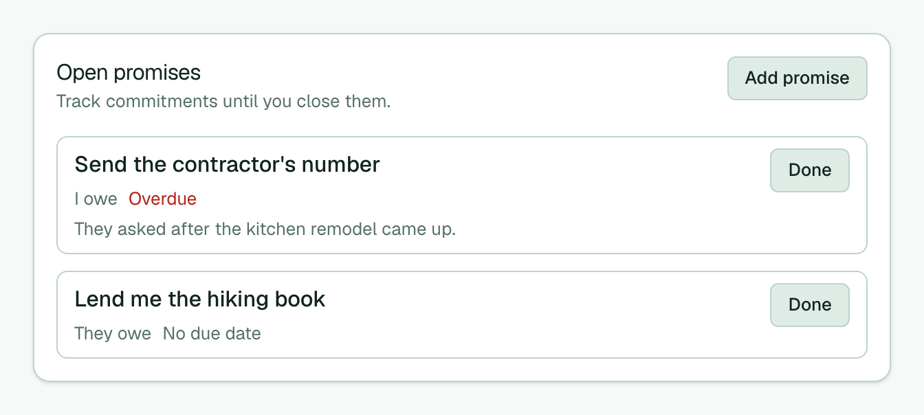 The promises that slip through the cracks