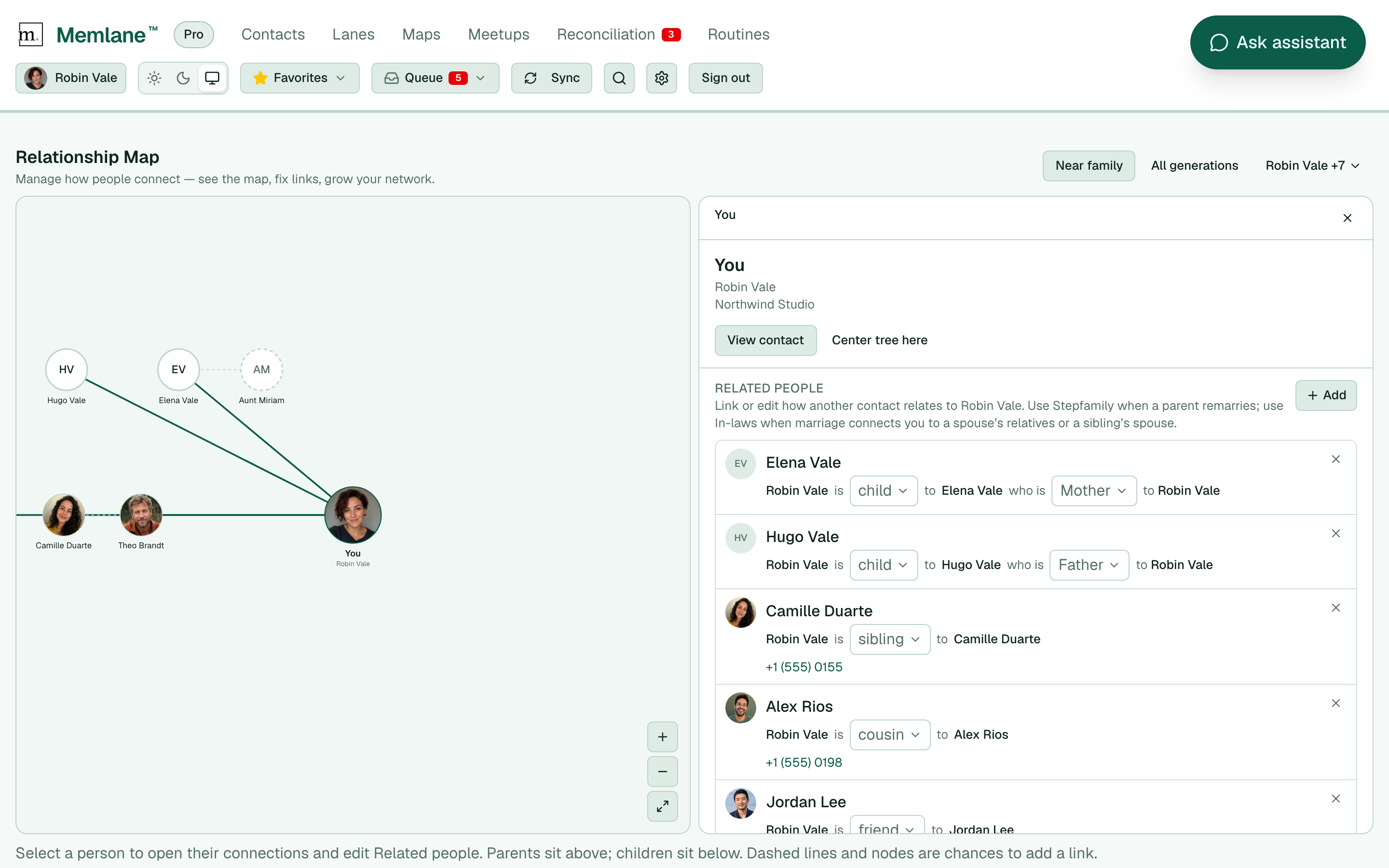 Relationship Map