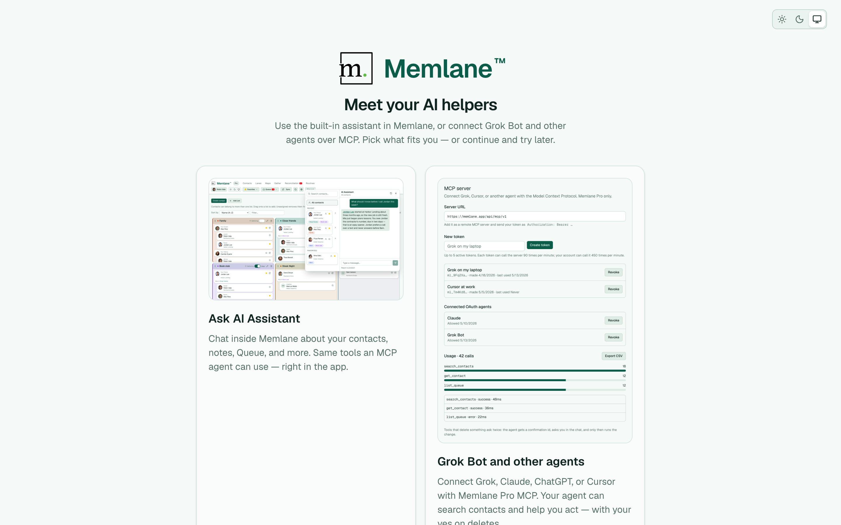 Meet your AI helpers